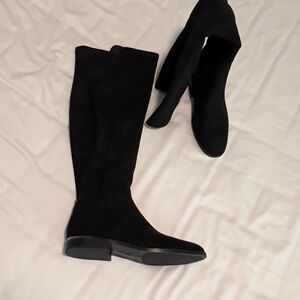 Nine West Black Knee-High Women's Boots